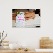 Bamboo-Massage Poster (Küche)