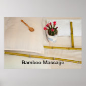 Bamboo Massagewerkzeuge Poster (Vorne)