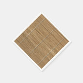 Bamboo Mat Standard Cocktail Napkin Serviette (Ecke)