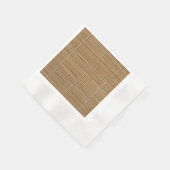 Bamboo Mat Standard Cocktail Papier Napkin Serviette (Ecke)