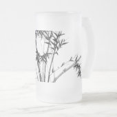 Bamboo Mattglas Bierglas (VorderseiteRechts)