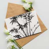 Bamboo Mitteilungskarte