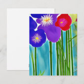 Bamboo-Mitteilungskarten Mitteilungskarte (Vorne/Hinten)