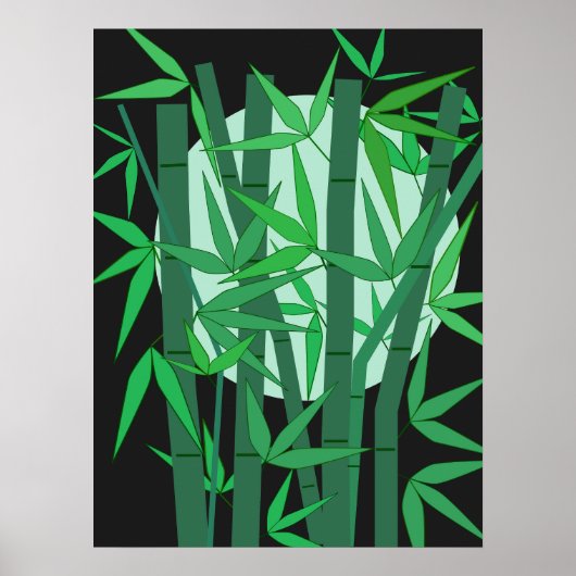Bamboo Moon Poster (Vorne)