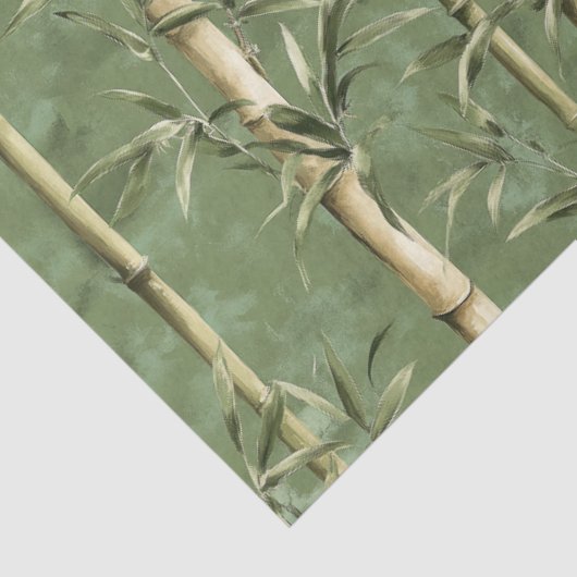 Bamboo Muster Decoupage Seidenpapier (Ausschnitt)
