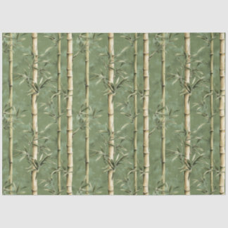 Bamboo Muster Decoupage Seidenpapier