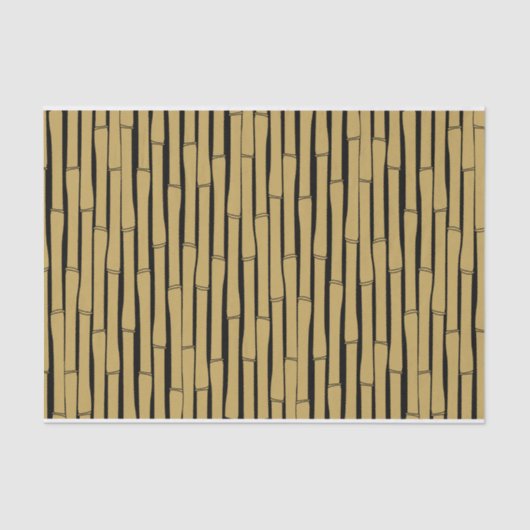 Bamboo Muster Seidenpapier (Vorderseite)