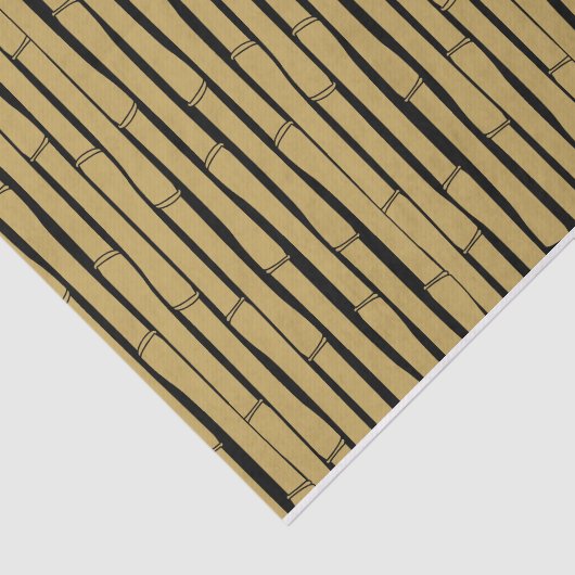 Bamboo Muster Seidenpapier (Ausschnitt)