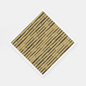 Bamboo Muster Serviette (Ecke)