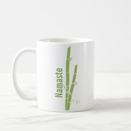 Bamboo Namaste Tasse (Links)
