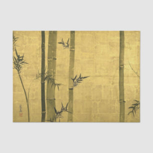 Bamboo, Ogata Kōrin, Sumi-e Seidenpapier