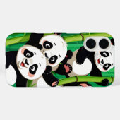 Bamboo Panda Case-Mate iPhone Hülle (Rückseite (Horizontal))