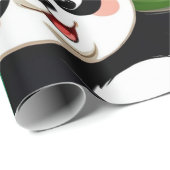 Bamboo Panda Geschenkpapier (Rolleneckpunkt)
