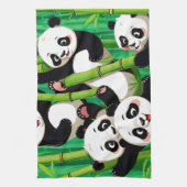 Bamboo Panda Geschirrtuch (Vertikal)