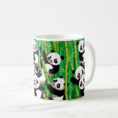 Bamboo Panda Kaffeetasse (VorderseiteRechts)