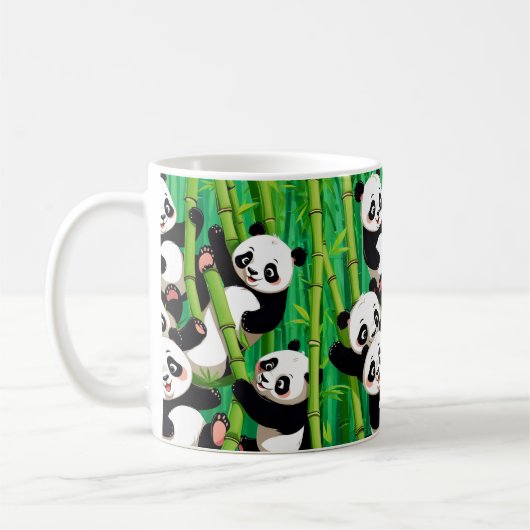 Bamboo Panda Kaffeetasse (Links)