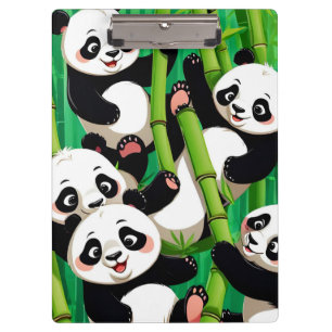 Bamboo Panda Klemmbrett