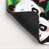Bamboo Panda Mousepad (Ecke)