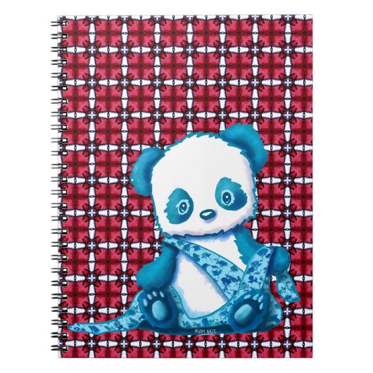 Bamboo Panda Notizblock (Vorderseite)