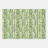 Bamboo Panda Packpapier Geschenkpapier Set (Vorderseite 2)