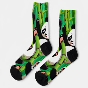 Bamboo Panda Socken