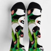 Bamboo Panda Socken (Oben)