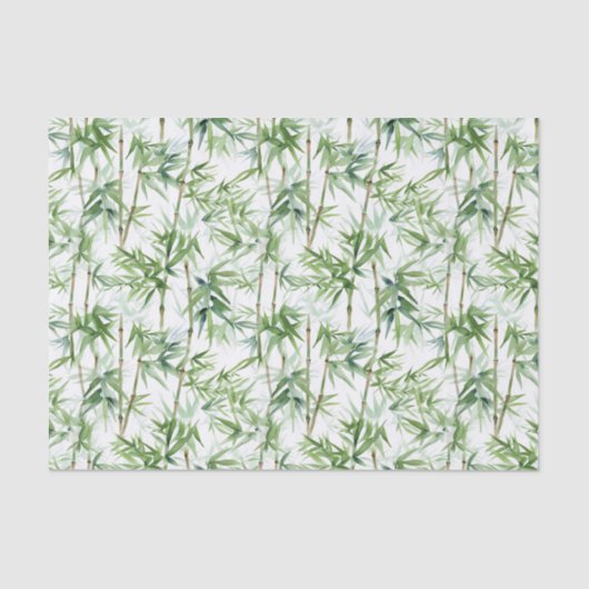 Bamboo Panda Tissue Paper Seidenpapier (Vorderseite)