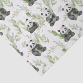 Bamboo Panda Tissue Paper Seidenpapier (Ausschnitt)