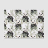 Bamboo Panda Tissue Paper Seidenpapier (Vorderseite)