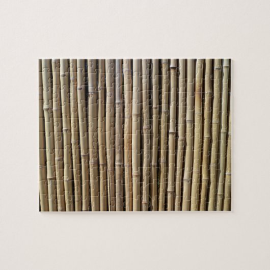 Bamboo Poles Foto Puzzle (Horizontal)