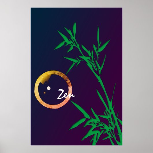 Bamboo Poster (Vorne)
