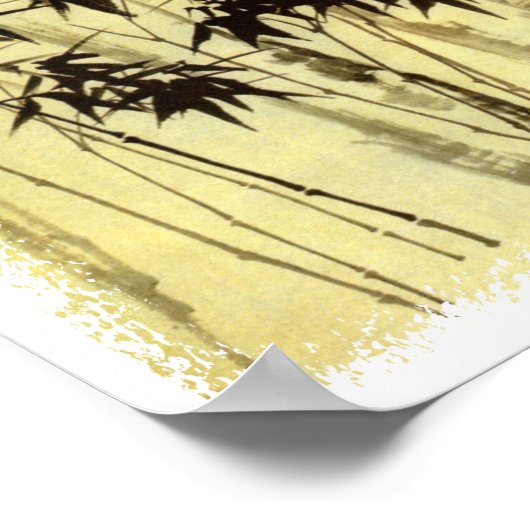 Bamboo Poster (Ecke)