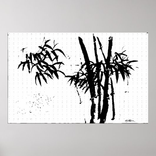 Bamboo Poster (Vorne)