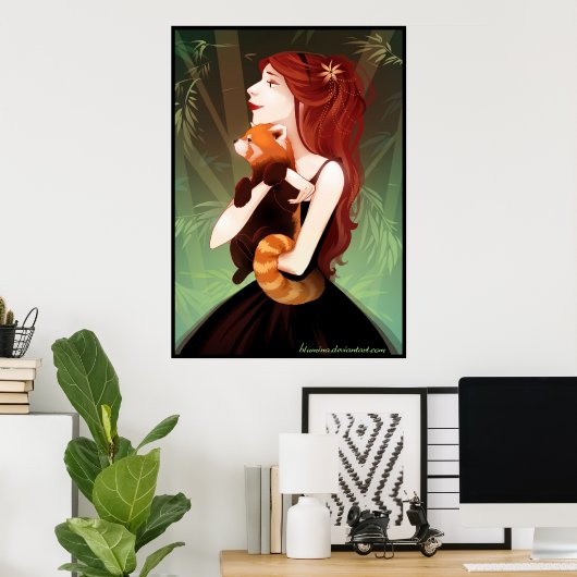 Bamboo Poster (Heimbüro)