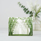 Bamboo Postkarte (Stehend Vorderseite)