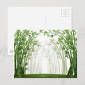 Bamboo Postkarte (Vorne/Hinten)
