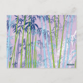 Bamboo Postkarte (Rückseite)
