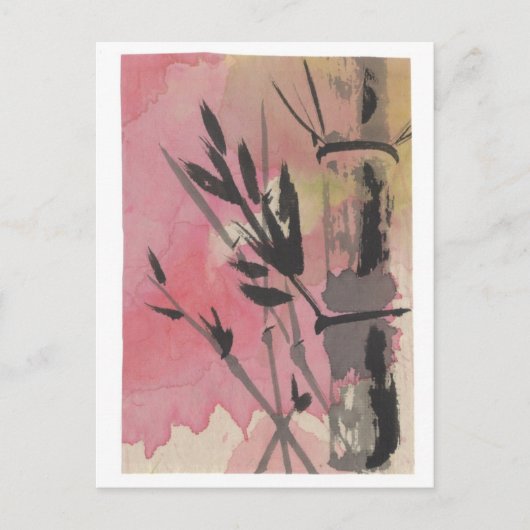 Bamboo Postkarte (Vorderseite)