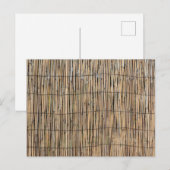 Bamboo Postkarte (Vorne/Hinten)