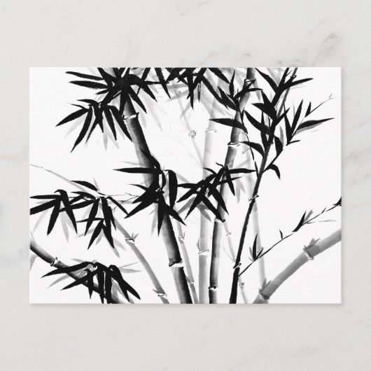 Bamboo Postkarte (Vorderseite)