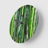 BAMBOO RUNDE WANDUHR (Winkel)