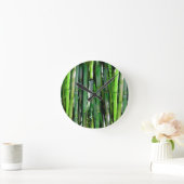 BAMBOO RUNDE WANDUHR (Zuhause)
