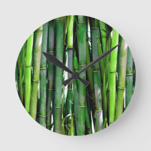 BAMBOO RUNDE WANDUHR