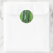 BAMBOO RUNDER AUFKLEBER (Tasche)