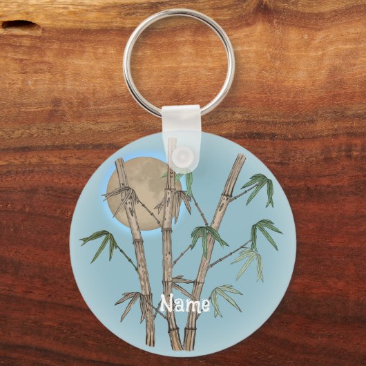 Bamboo Schlüsselanhänger (Vorderseite)