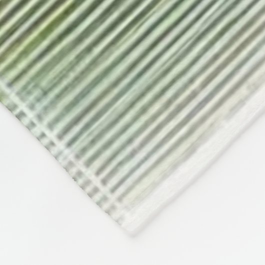 Bamboo Serenity Geometric Fleece Blanket (Ecke)