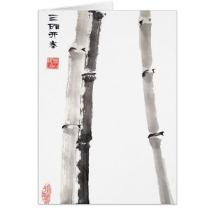 Bamboo Sessingkarte