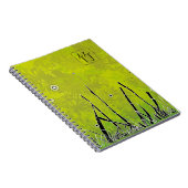 Bamboo-Silhouette Notizblock (Rechte Seite)