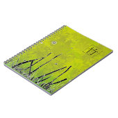 Bamboo-Silhouette Notizblock (Linke Seite)