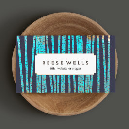 Bamboo Stalks Gesundheit und Wellness Visitenkarte